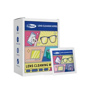 【Great Value Pack of 100 Pieces】 Lens Wipes Care Touch Lens Cleaning Wipes for Eyeglasses, Pack of 100 - Eyeglass Wipes Individually Wrapped, Eye Glass Cleaning, Lenses Wipes for Glasses/Sunglasses