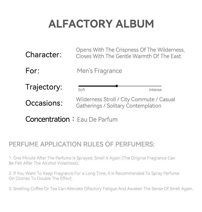 GUMOON explore boundlesswilderness fragrance 50ml ocean fresh scent premium aromatic woody fragrance with bergamot coconut amber for him & her bold arabian perfume luxurious gift