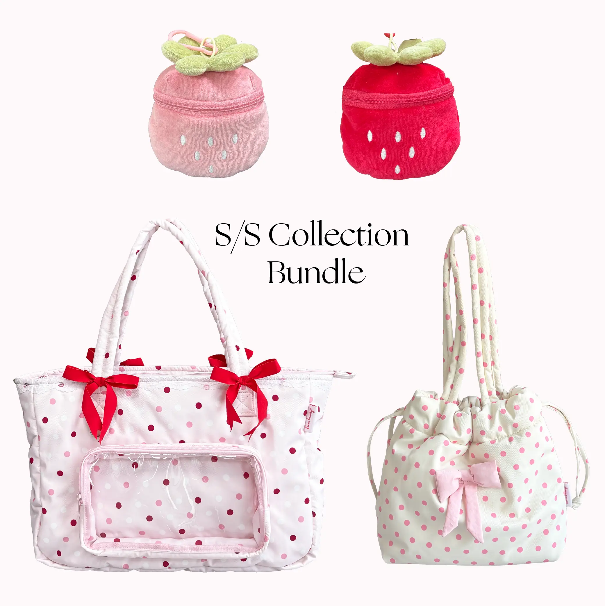 Fresa Beauty S/S Fresa Garden Tote & Charm Collection Bundle