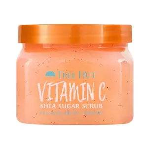 Tree Hut Vitamin C Shea Sugar Scrub, 18 oz, Ultra Hydrating and Exfoliating Scrub for Nourishing Essential Body Care
