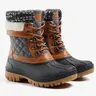 ALEADER Women's Waterproof Down Snow Boots, Warm and Insulated Winter Boots, Non-Slip Mid-Calf Outdoor Snow Boots, Ideal for Cold and Snowy Weather,outdoorfun