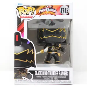 Funko Pop! Power Rangers Black Dino: Black Dino Thunder Ranger #1712