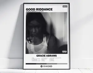 Gracie Abrams Poster | Good Riddance Poster | Good Riddance Album Cover Poster