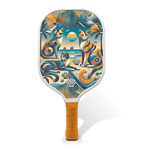 Coastal Cats Carbon Fiber Pickleball Paddle