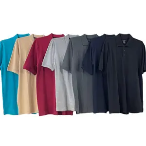 Men's Short Sleeve Regular Fit Classic Picque Polo Shirt Size S-5XL