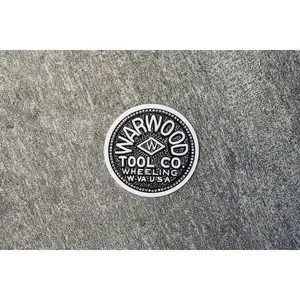 Warwood "W" Stamped Sticker