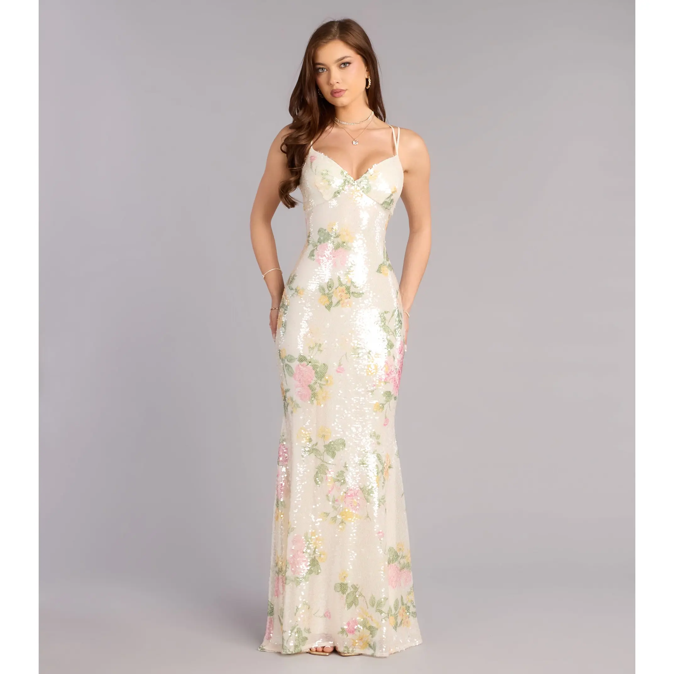 Floral Wedding Guest Dresses Sherri Hill 57824 Mia Bella Prom Flowood MS  Sherri Hill Portia Scarlett