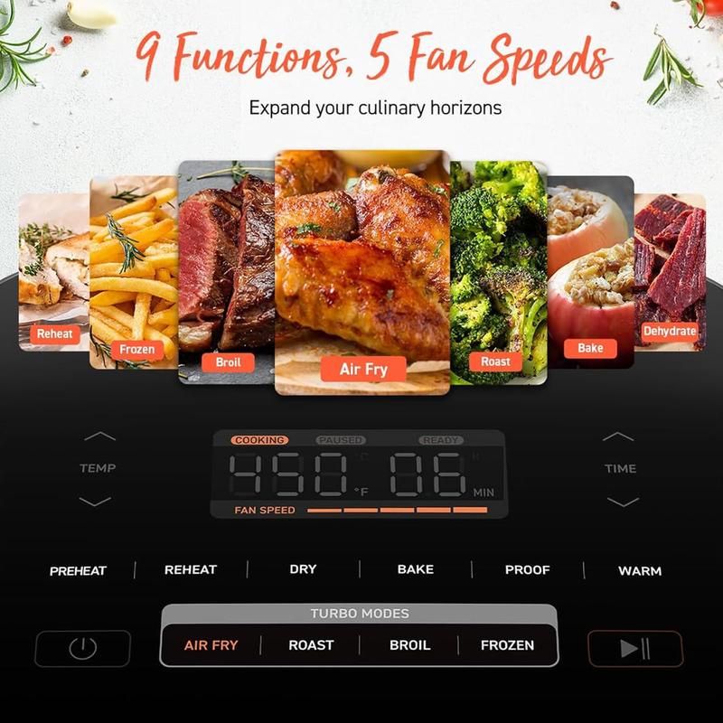 COSORI Bundle: 18-in-1 Rice Cooker/ 9-in-1 Electric Pressure Cooker & TurboBlaze Air Fryer -9 Functions, 5 Speeds, Nontoxic, 95% Less Oil, Fast&Crispy Cooking, Easy to Clean, Recipes