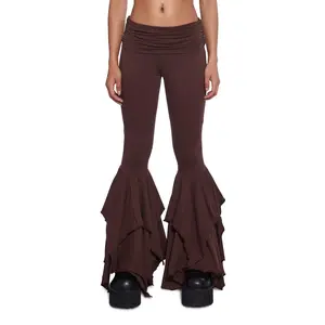 F Is For Fairies™  Flare Pants - Brown