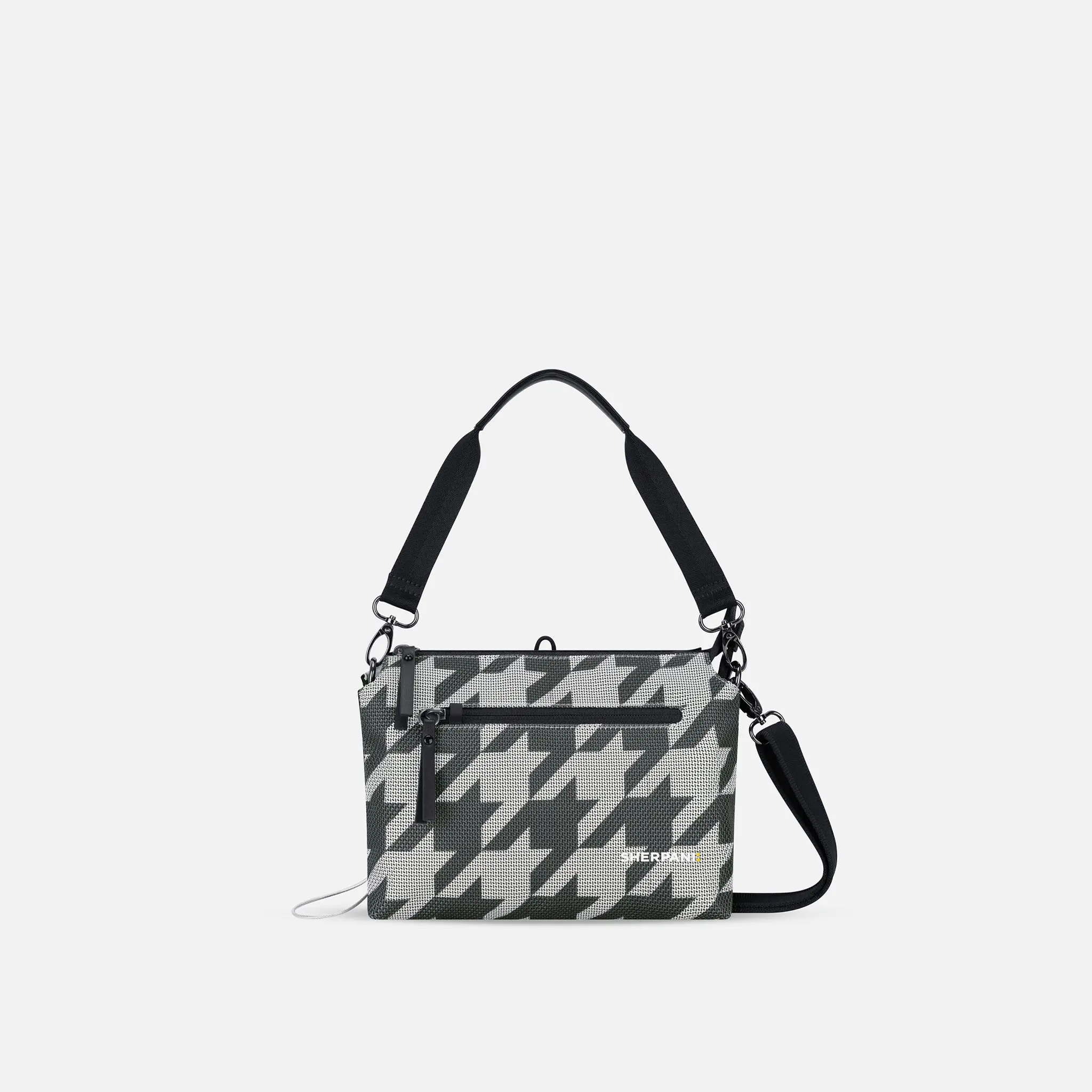 Mei AT | Travel Trio Crossbody - Houndstooth Print