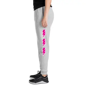Pink Lightning Unisex Joggers
