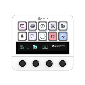 AJAZZ AKP05E wired smart keyboard office knob control panel desktop DIY macro programming desktop laptop