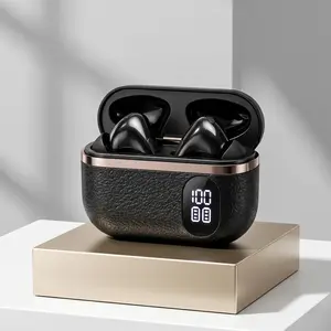 FLUFFDRIP T01 Premium Bluetooth Headphones - Luxury electronic audio headphones featuring a beautiful leather design, a digital battery indicator, and convenient charging. Lightweight wireless charging headphones.#SummerCarnival #ManyDeals