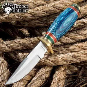 Timber Rattler Rivers Edge Saddle Knife