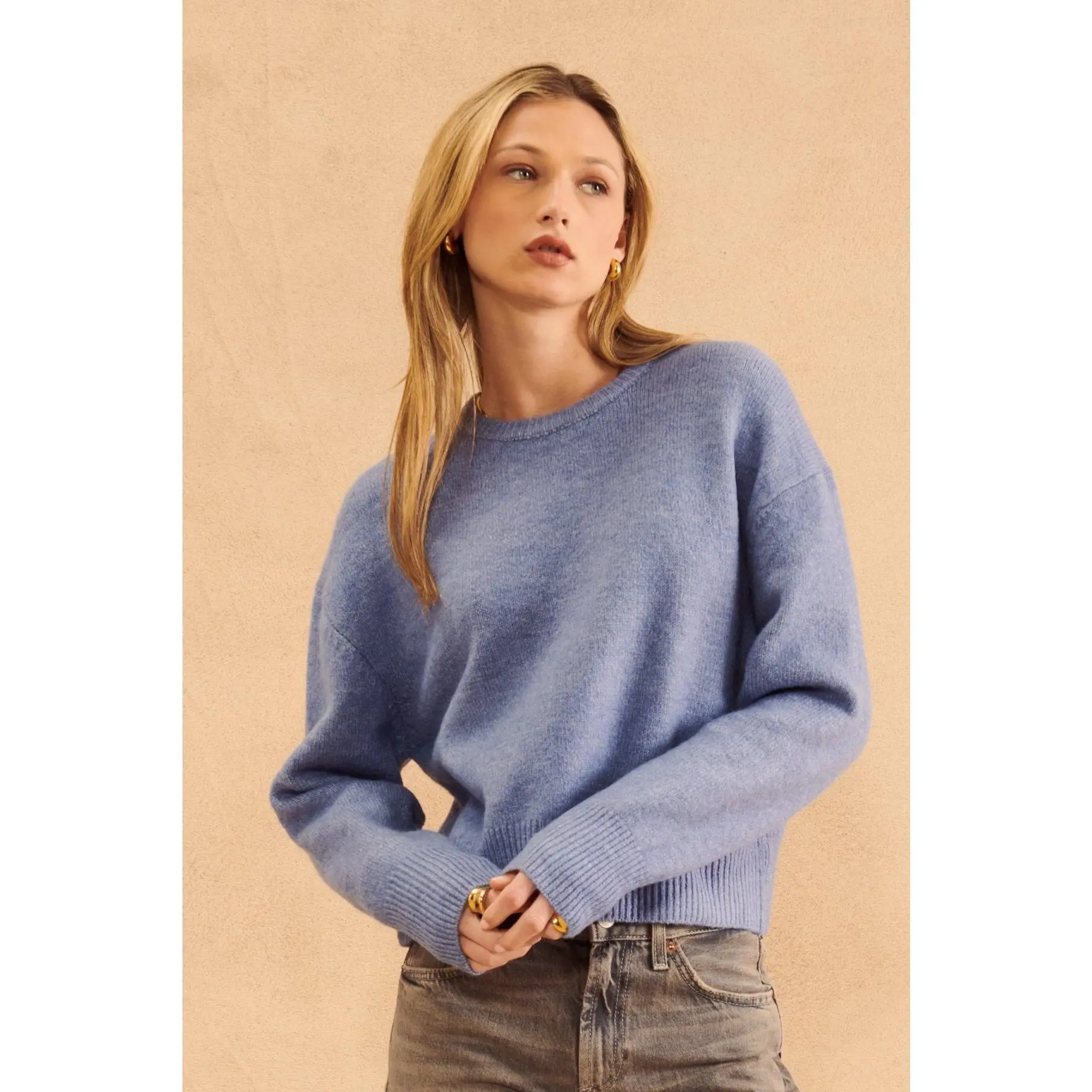 Wilfred Sweater- Blue Nova