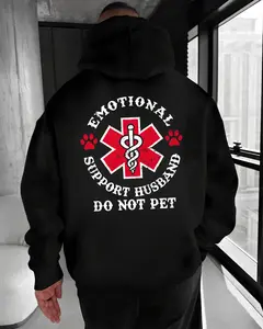 Emotional Support Husband Hoodie – Funny Marriage Humor T Shirt, Gen X Husband Sweatshirt