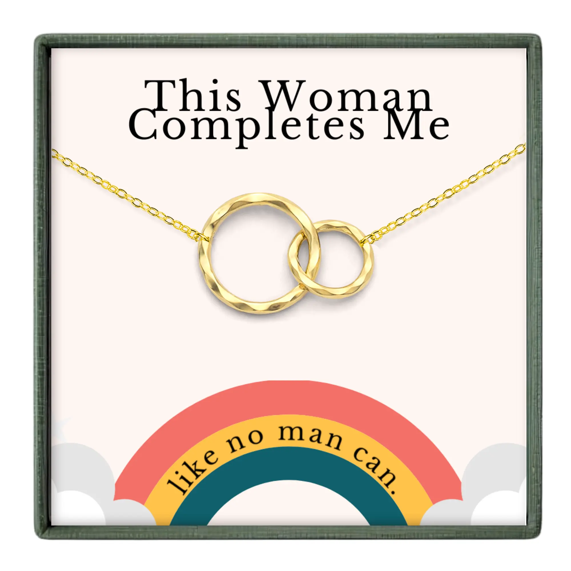 LGBTQ Necklace – Lesbian Gift for Girlfriend