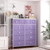 Purple-12 Drawers