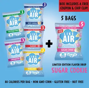 20ct Flavor Drop Variety Pack - Like Air Puffcorn 20ct Flavor Drop Variety Pack - Like Air Puffcorn