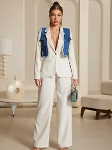 Solid Color Pants Sets