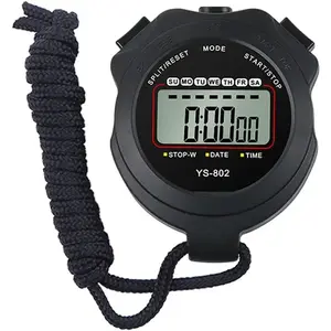 Stopwatch timer, split type digital stopwatch with clock, calendar, alarm clock, large screen stopwatch, suitable for sports, children's coaches, swimming, runningRAIMENTRY