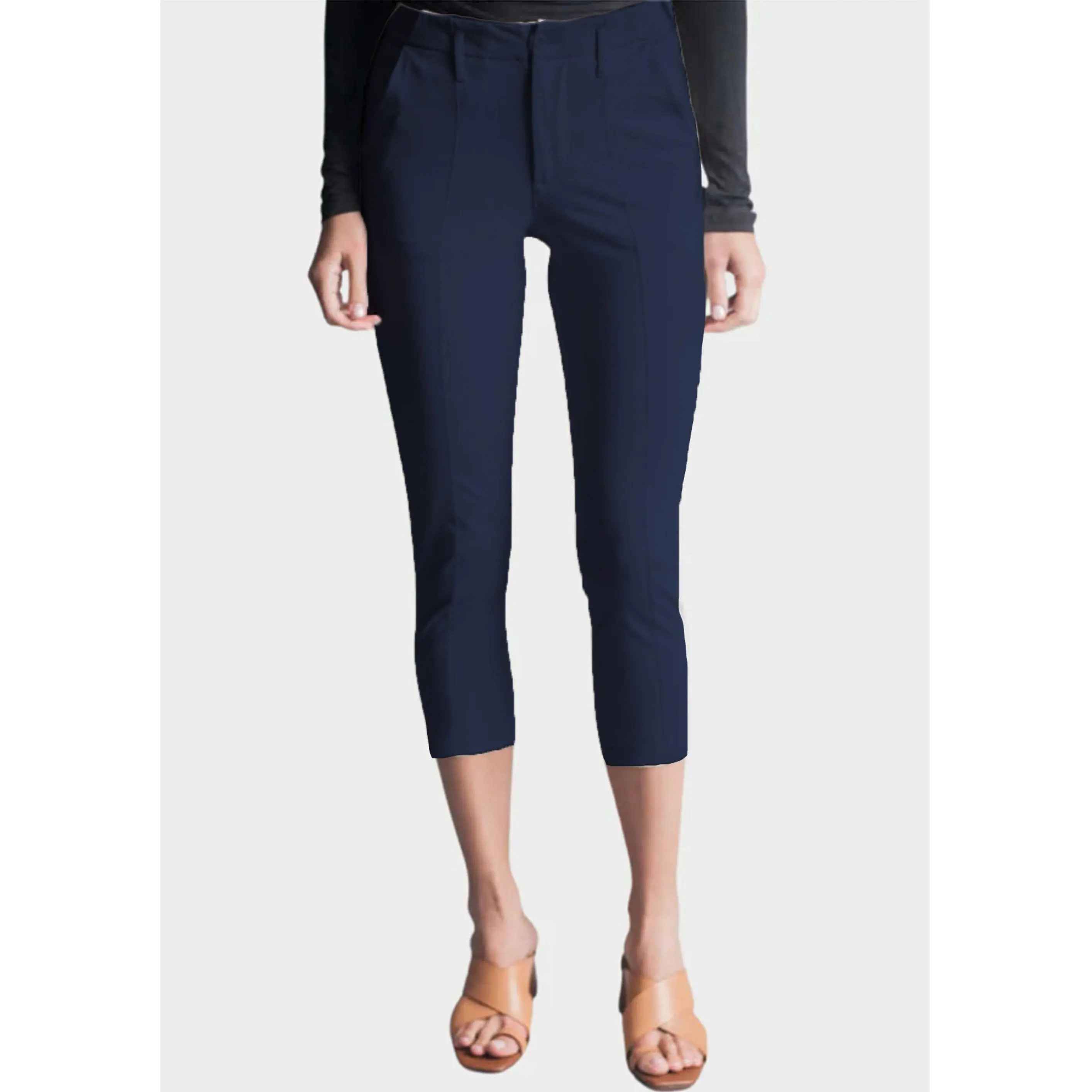 Easy Street Stretch Crop Chino Pant