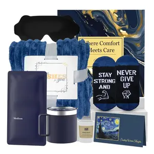 Get Well Soon Gift Basket Men, Care Package for Men, Get Well Soon Gifts for Man with Hot Cold Pack, After Surgery, Cancer Gifts, Sympathy Gift Basket, Feel Better, Sick Friend, Recovery, Dad, Husband