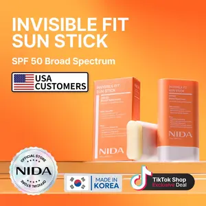 NIDA Invisible Fit Sun Stick SPF 50 Daily Sensitive Gentle