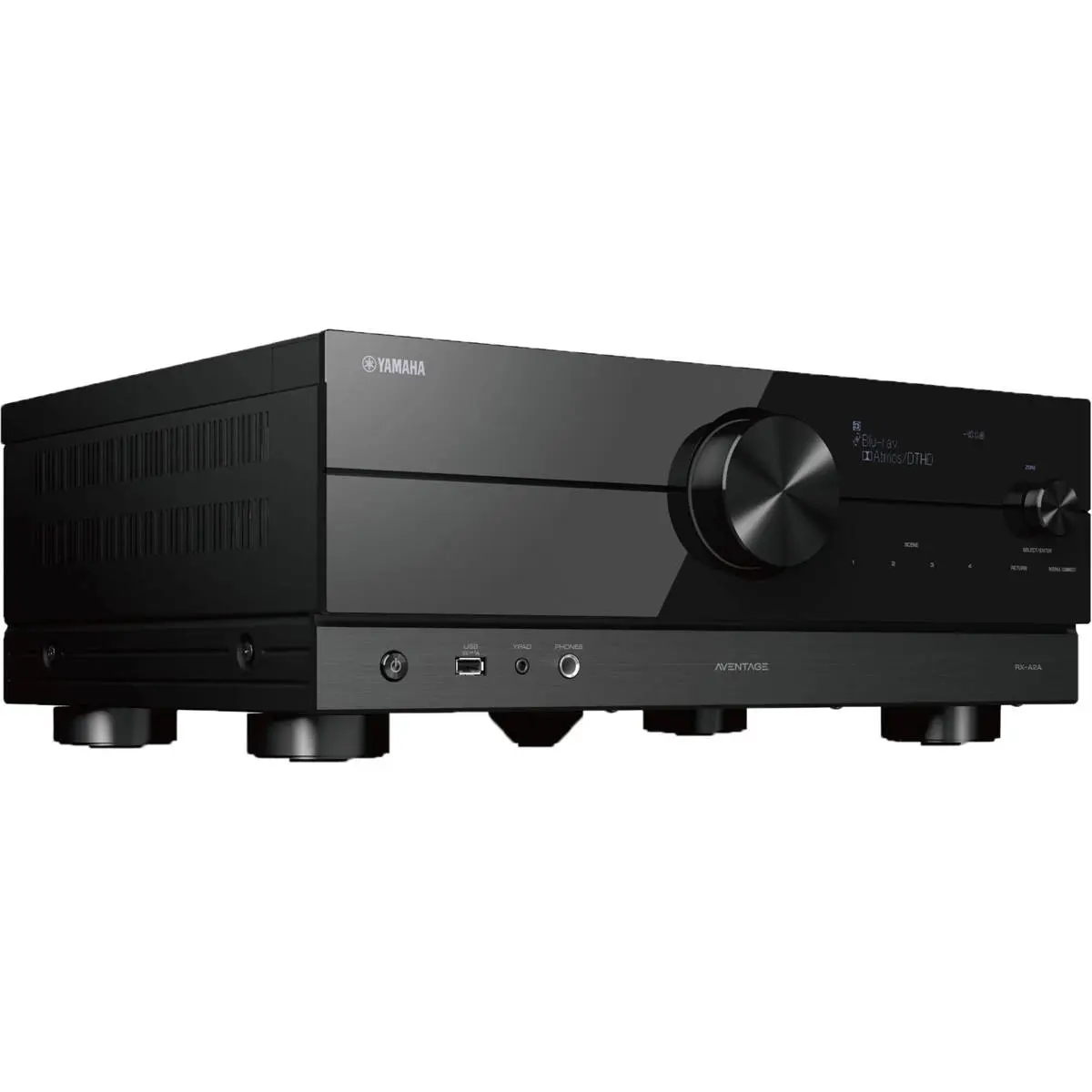 Yamaha AVENTAGE RX-A2A 7.2-Channel Wireless Audio AV Receiver with MusicCast, Black