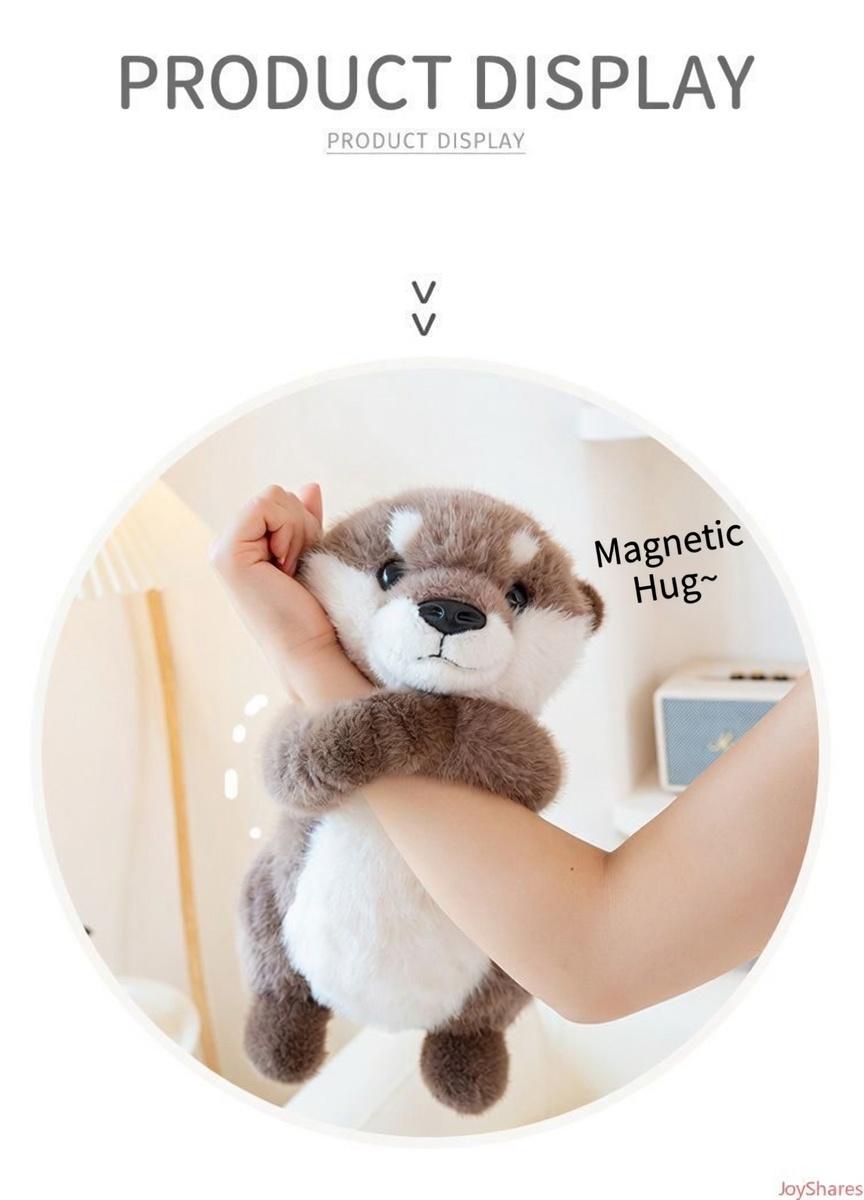 Cute Sea Otter Plush Doll, Soft Fluffy Stuffed Animal Toy, Skin-Friendly Fabric, Fine Stitching, Comfortable Touch, Ideal For Home Decor & Daily Companion, Mood Relief, Simple Practical Gift For All Ages