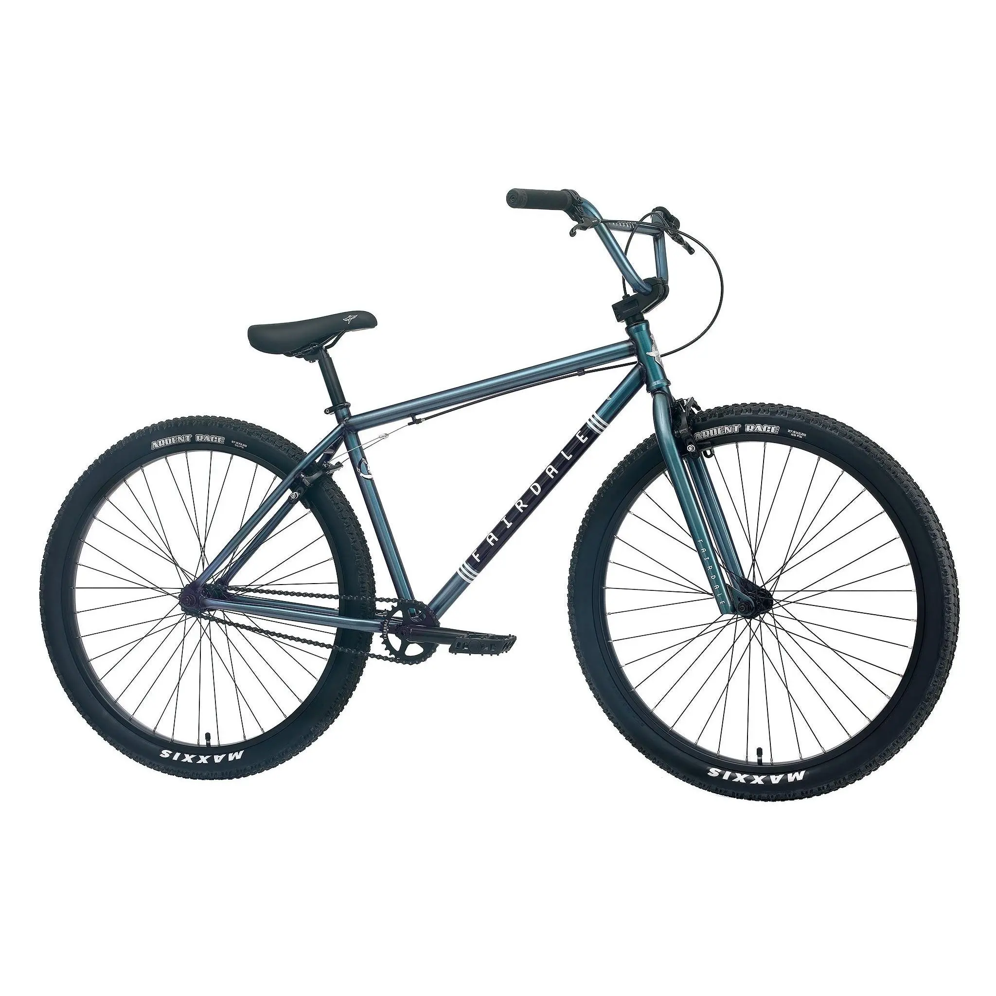 Fairdale Taj 27.5″ Complete Cruiser Bike - Translucent Winter Blue