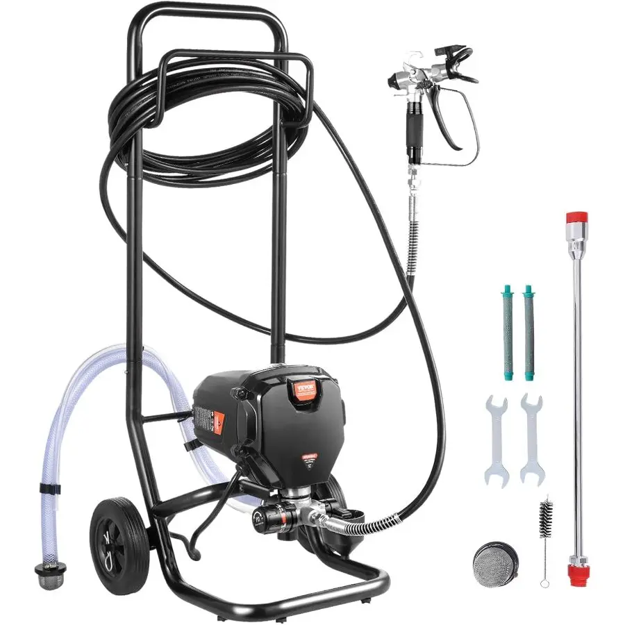 750W Wheeled-Airless Paint Sprayer