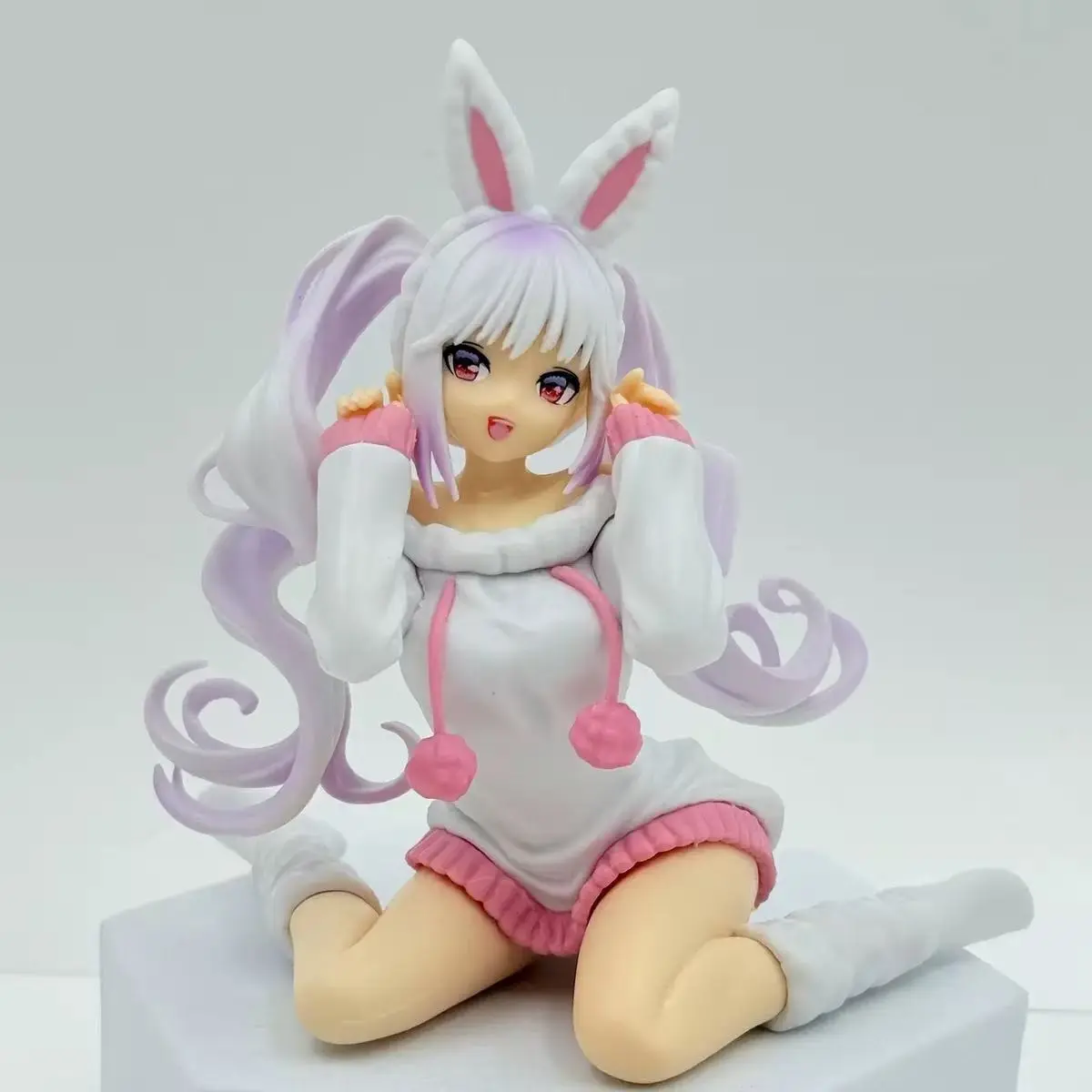 Victory Goddess Niki Alice Cosplay Rabbit Girl Car Dashboard Decoration, Collectibles Figurine Anime Character Collectible PVC Figure Action Figure Figurine, Unique Gift Idea