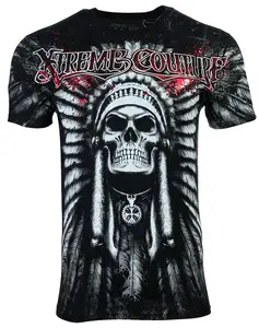 XTREME COUTURE by AFFLICTION Men's T-Shirt PALA Crewneck Menswear XTREME COUTURE by AFFLICTION Men's T-Shirt PALA Crewneck Menswear