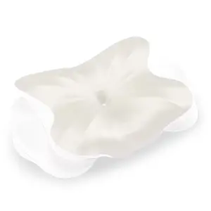 Ergonomic Contoured Memory Foam Pillow, Cervical Support Pillow with Dual Height Design & Arm Grooves, Breathable Removable Cover, Suitable for Side, Back & Stomach Sleepers, Queen Size