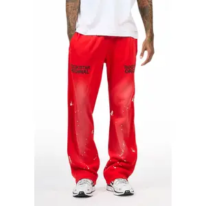 Reign Red Relaxed Track Pant