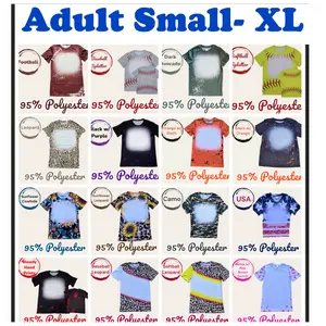 Adult short sleeve faux bleach Bradshaw Blanks