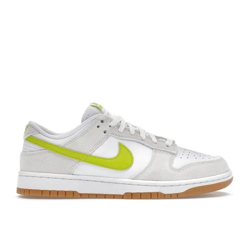Nike Women's Dunk Low White Bright Cactus, from StockX