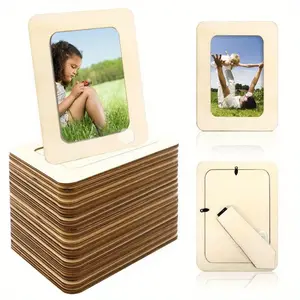 2pcs Photo Framing Supplies | Classic Style Frames | Wooden Frame Material, Picture Frame Decor