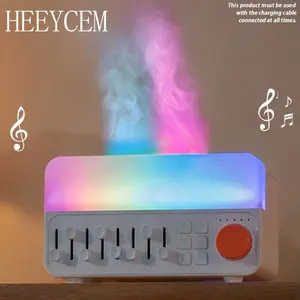 3-in-1 White Noise Machine & Humidifier – 8 Soothing Sounds, USB Powered, Timer, Color-Changing Night Light, and Auto Shut-Off – Ultra-Quiet Operation, Ideal for Bedroom, Home Office, or Travel – Portable Sound Machine with Aroma Diffuser Function