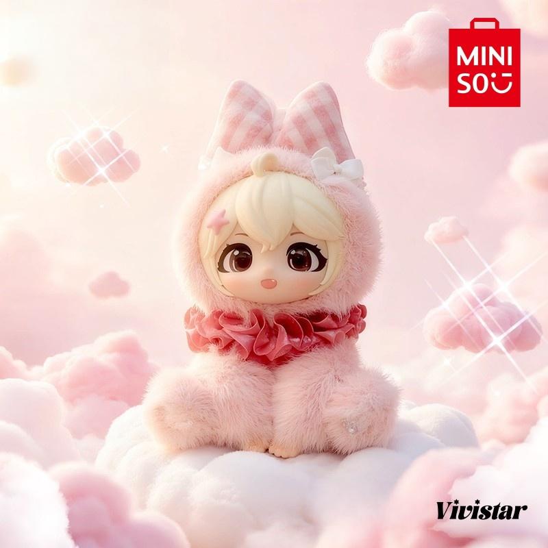 MINISO Vivistar Daily Life Series Figurines | Cute Collectible Desk Decor | Holiday Gift for Anime & Kawaii Lovers | Adorable Ornament for Home & Office
