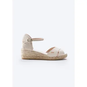 Salina Canvas Espadrille Sandal Wedges