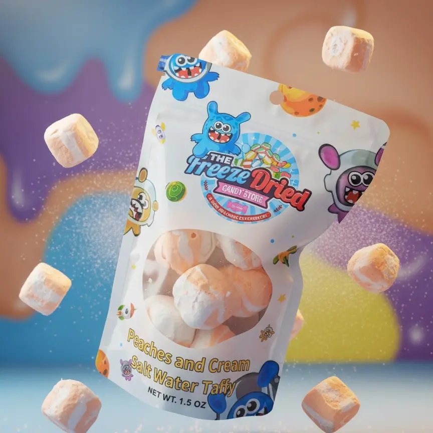 Peaches and Cream Salt Water Taffy Peaches and Cream Salt Water Taffy