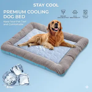 Cat Cooling Blanket for Dogs & Cats - Breathable, S-M Sizes, Ideal for Outdoors, Beaches, Improves Sleep, Pet Cool Pad thin mat