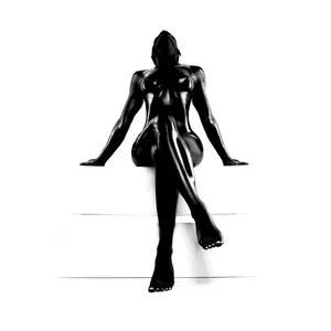 Power  | Blaque'd Out Collection Wall Art Print