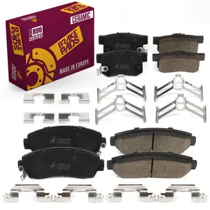 2 PC Front & Rear Ceramic Disc Brake Pad Set 96219MT
