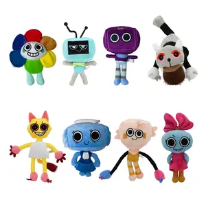 New Dandy's World Plush Scraps Toys Cute Game Peripheral Soft Stuffed Doll Kids Fans Gift