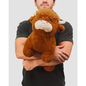 Jumbo Highland Cow Plushie