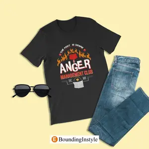 Inside Out Shirt, Anger Management Club EST. 2016, Anger Character Shirt, Occupation Logo T-Shirts, Family Shirts C