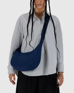 Medium Nylon Crescent Bag